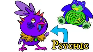 What If Pok&eacute;mon Were Psychic Types?? (Snorlax, Treecko, Torchic, Pikachu)