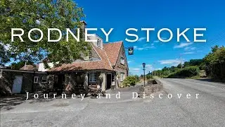 [4K] Exploring Somerset villages. Walking tour at Rodney Stoke.