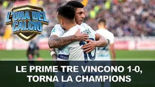 Le prime tre vincono 1-0, torna la Champions