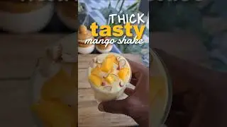 3 ingredient mango shake🥭#shake #fruit #recipe #simple #kerala #malayalam #simplerecipe #foodshorts