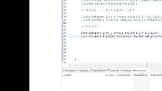 java8 stream limit programming 6