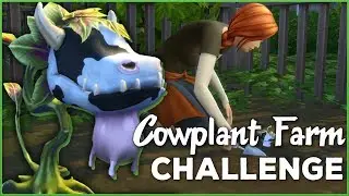Planting Our First Baby Cowplant!! 🐄🌱 Sims 4 Cowplant Farm: Episode #17