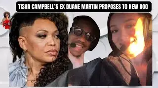 Tisha Campbell&rsquo;s Ex Duane Martin proposes to model/actress. Does he have a type?