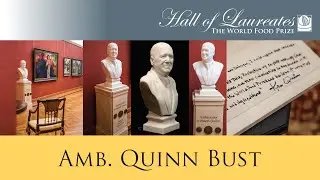 Tour the Iowa Gallery: Ambassador Kenneth M. Quinn Bust