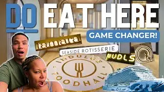 THE Best Food at Sea | Indulge Food Hall - NCL Prima
