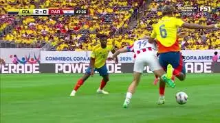 El partido de Julio Enciso vs Colombia. El mejor de Paraguay en ataque.