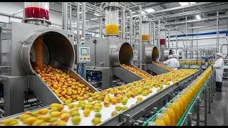 This Factory Turns Ugly Fruits Into Perfect Juice – Inside the Process