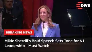 FULL VICTORY SPEECH: Mikie Sherrill Sworn In as New Jersey Governor Historic Speech in Newark | AC14