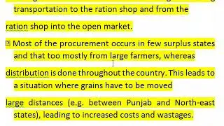 issues in effective implementation of Targeted Public Distribution System (TPDS) in India?