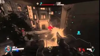Overwatch Beta - McCree Deadeye 5 Player Multikill