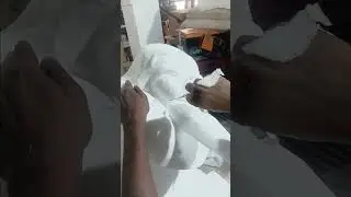 # Thermocol making # olaf frozen / பனிமனிதன்....