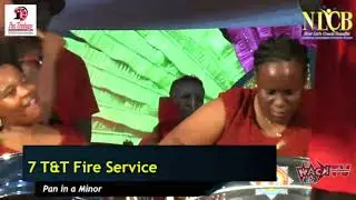 National Single Pan Finals 7 T&T Fire Service  Pan in a Minor