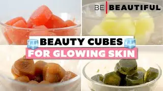 How To Make Beauty Cubes For Bright & Glowing Skin | DIY Facial Ice Cubes | Be Beautiful
