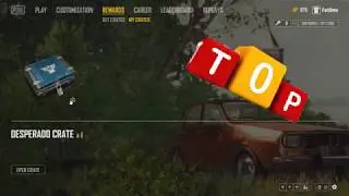 Открытие кейсов в PUBG