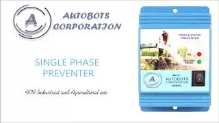 SINGLE PHASE PREVENTER ASP-200, Auto Start, SD3 - 3 phase operator