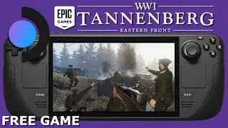 Steam Deck Gameplay - WWI Tannenberg Epic Games Store Free Game Steam OS