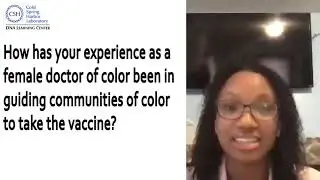 Students Talk Science &mdash; COVID-19: Guiding communities as a doctor of color