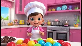 Tiny Chef Candy Kitchen | Fun Learning Song for Kids