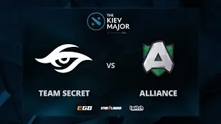 Secret vs Alliance, Game 2, The Kiev Major EU Main Qualifiers Final
