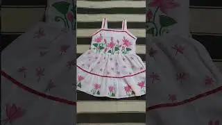 Hand print frock design 🖌️