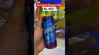 Hurricane Energy Drink in Dmart #hurricane #energy #drink #dmart #trending #viral #shorts