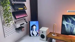 G&oacute;c L&agrave;m Việc Của T&ocirc;i 🤍🪴 #gamingsetup #desksetup #cozy #setup #cozyvideo #gaming #tech #decor