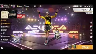 New emote in free fire bangara mixing song