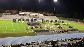 Amador Valley HS Marching Band in Fresno, 11/19/2017