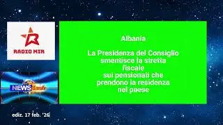 17 feb 26. Gr Pensioni: Spi Veneto/Fisco; Albania/Pensionati italiani; Inca Imperia/Spettacolo