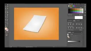 สร้าง paper A4 format vector | วาดกระดาษ A4  ด้วยโปรแกรม adobe illustrator