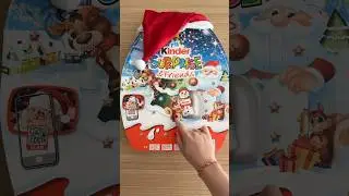 Day 16 Kinder Advent Calendar #unboxing #shorts #holiday #gift #chocolate #christmas #kinderjoy