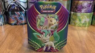 Открытие жестяной банки Leafeon GX