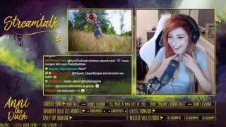 OMG! KudoFil get noticed by very hot german streamer girl in twitch stream!