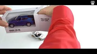 Unboxing BMW Pullback Model Cars! I8, X6M, M6, 3.0 CSL Hommage