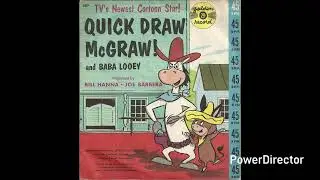 Hanna-Barbera Underscore Music - Quick Draw McGraw and Baba Looey El Kabong - Flower Display