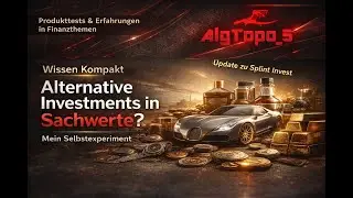 Mein Produkttest: Alternative Investments in Sachwerte mit Splint Invest + bis zu 50&euro; inApp Guthaben