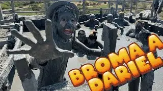 Hago BROMA a Dariel en VOLCAN de LODO