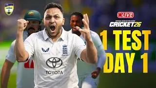 CRICKET 26 Live - The ASHES 1st Test DAY 1 | AUSTRALIA vs ENGLAND | EPIC CRICKET 26 MATCH GAMEPLAY 