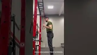 Single Arm Banded Tricep Extension