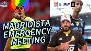 ‼️ LIVE: Madridista Emergency Meeting &ndash; Refereeing Scandal EXPOSED! | Huijsen Red Card Controversy