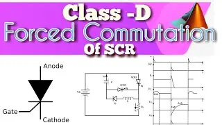 Class D Commutation of Thyristor | Impulse or Auxiliary | MATLAB Simulation