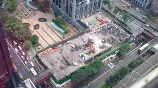 Demolition of China Resources building