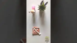 Kite Clay Art in 30 Seconds | Easy DIY Clay Craft #Shorts