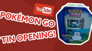Pok&eacute;mon Go Tin Opening!