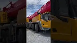 Sany mobile crane luxury mobile crane
