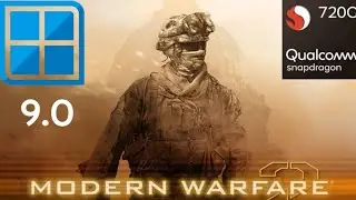 Call of duty modern warfare 2 2009 winlator9.0 snapdragon 720g #winlatoremulator#callofduty#emulator