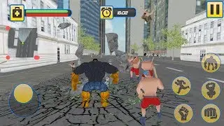 Monster Hero VS Crime City Fighter (by Real Games Studio) Android Gameplay [HD]