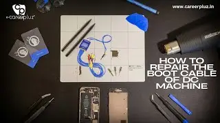 How to repair DC machine boot cable.