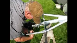 Rohn Yaesu 450 G rotor installation project