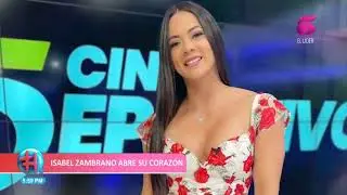 Isabel Zambrano rompe el silencio sobre su relación amorosa con Diego Vazquez